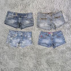 ***Y2K Sexy Shorts Bundle | Low Rise Micro Mini Ho..