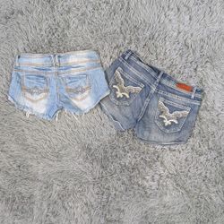 ***Y2K Micro Mini Denim Shorts | Vintage Low Rise ..