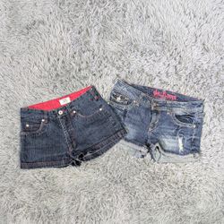 ***Y2K Denim Shorts Bundle | McBling & Coquette Fa..