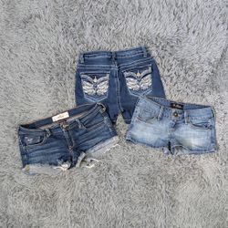 Y2K Denim Mini Shorts | Low Rise Vintage Shorts Co..