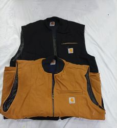 CR8762 Upcycled Carhartt Vests