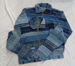 CR9408 Upcycled Levi's Belted Jackets