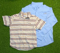 6417 - Columbia Half and Full Sleeves Shirts