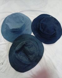 CR9409 Upcycled Denim Hats