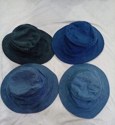 CR9410 Upcycled Denim Hats
