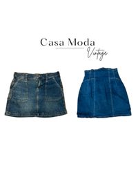 180626-42 Denim mini skirts 10 pcs
