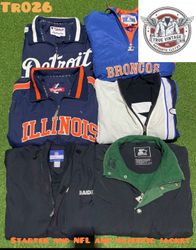 Starter and NFL and majestic jacket Tr 026