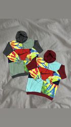 Upcycled Nike Colour Block Sweatshirt