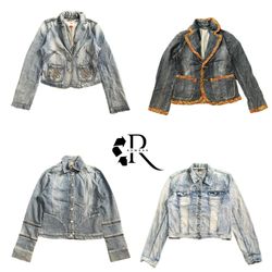 Y2K NYC IT Girl Denim Jacket RW-2159