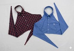 Upcycle Ralph lauren Halter Neck Top (DV -06)