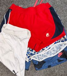 mix branded shorts
