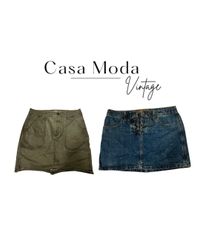 200626-35 Denim mini skirts 10 pcs