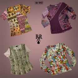 Y2K Baby in Pink Mix Tops (AA-1043)