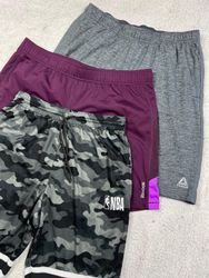 Mix branded sport shorts