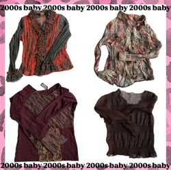Dark romance y2k tops-160