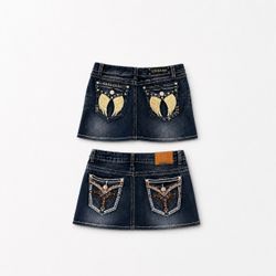 Y2K Denim Mini Skirts