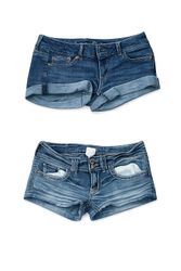 (FV-1832) Y2K Denim Sexy Shorts