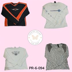 Harley Logo Print T-Shirt – Classic Motorcycle Cas..