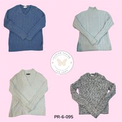 Cable Knit High Neck Sweater – Cozy Winter Essenti..