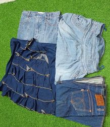 YUMA JEANS AND OTHER MIX BRANDS MINI SKIRTS (C 160..