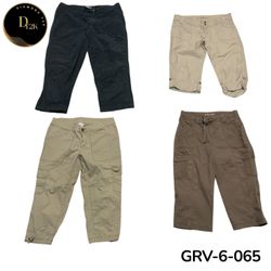 Women’s Cargo Capri – Premium Utility Fit Y2K Vint..
