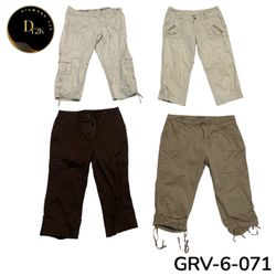 Women’s Cargo Capri – Premium Utility Fit Y2K Vint..