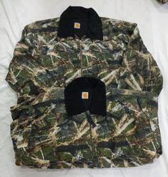 CR9444 Upcycled Carhartt Camo Jackets