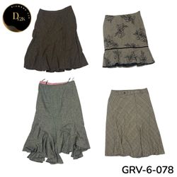 Women’s Wool Long Skirt – Premium Warm Fit Y2K Vin..