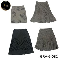 Women’s Wool Long Skirt – Premium Warm Fit Y2K Vin..