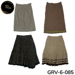 Women’s Wool Long Skirt – Premium Warm Fit Y2K Vin..