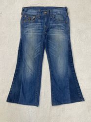 Upcycled True Religion Flare Jeans  (Dv -06)