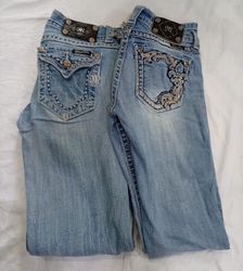 CR9455 Vintage Miss Me Flare & Straight Jeans