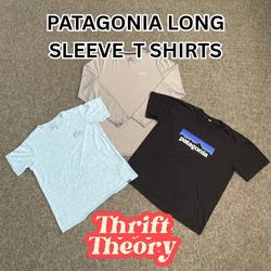 Patagonia Long Sleeve T Shirts- (23/06)