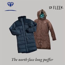 The North Face puffer Long Coats (Dv -06-121)