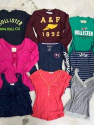 Hollister, Abercrombie & Aeropostale mix bundle