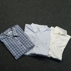 Lacoste Button Up Shirts