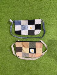 Upcycled Carhartt handbags
