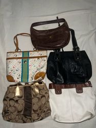 Coach hand bag