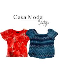 220626-15 Printed Blouses 9 pcs
