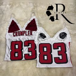 Upcycled Sports Jersey Cami Tops