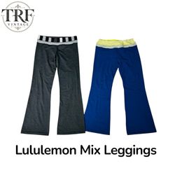 Lululemon Mix Leggings.      #0001