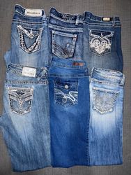 Y2K Women Bootcut Jeans Pants