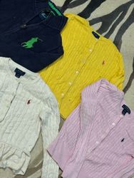 Ralph Lauren mix cable et 1/4 zip taille enfant