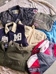 Mix branded jacket