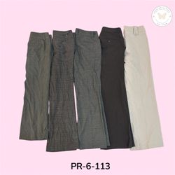 Women’s Low Rise Poly Trousers – Minimal Street St..
