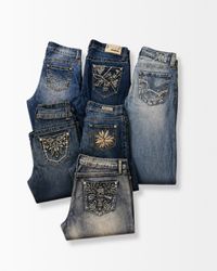Y2K Flare/Bootcut Jeans (Back pocket Design)