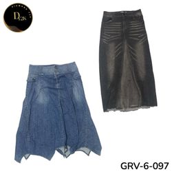Women’s Denim Long Skirt – Premium Y2K Vintage Sty..