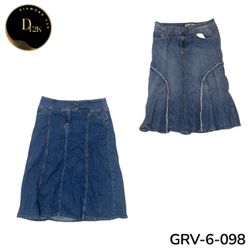 Women’s Denim Long Skirt – Premium Y2K Vintage Sty..