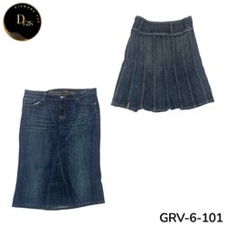 Women’s Denim Long Skirt – Premium Y2K Vintage Sty..