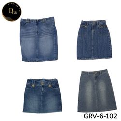 Women’s Denim Long Skirt – Premium Y2K Vintage Sty..
